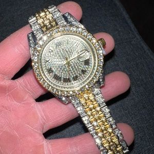 ICY Clear Stone Watch.